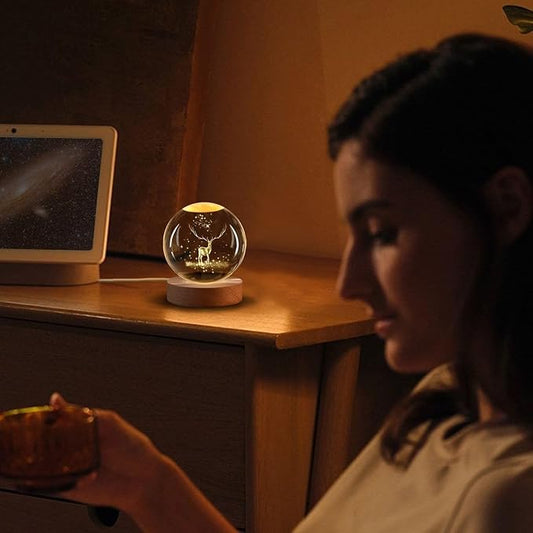 3D Crystal Ball Lamp