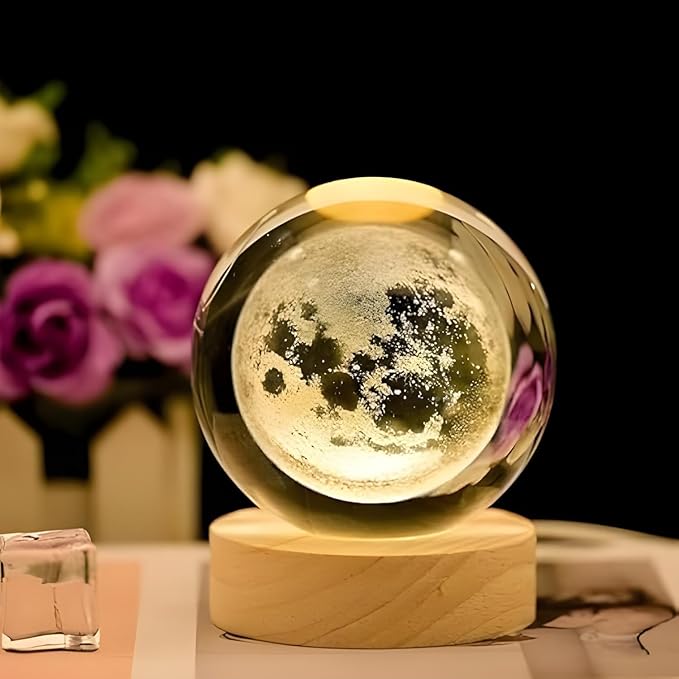 3D Crystal Ball Lamp