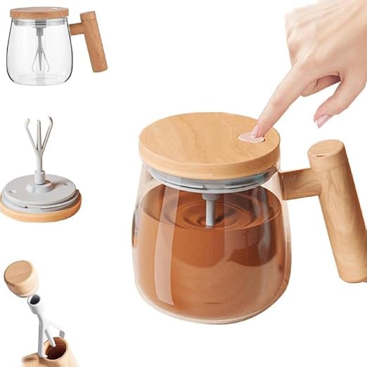 Self Stirring Mug, Electric High Speed Mixing Cup,